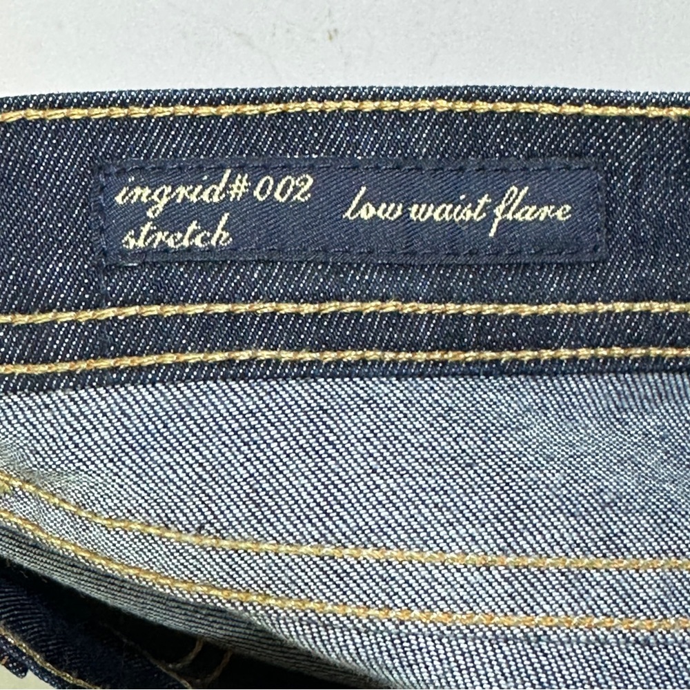 Citizens of Humanity Ingrid Low Waist Flare Jeans Size 28 Wide Leg - Picture 10 of 12